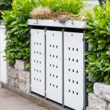 STILISTA Dulap pentru containere 201 x 80 x 116 cm, antracit