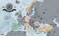 Harta răzuibilă Europei