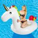 Șezlong gonflabil unicorn, 200 x 140 x 115 cm
