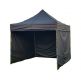 Cort petrecere in grădină PROFI STEEL 3 x 3 m - negru