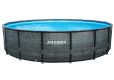 MARIMEX Piscină de înot Florida Ratan 4,57 x 1,32 m, fără ac