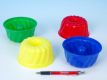 Matrite rotunde din plastic 12x7cm - 4 culori