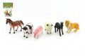 Animale de fermă 6buc plastic 9cm în pungă 16,5x27x5cm