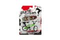 Skateboard de deget+bicicletă,plastic de 10 cm