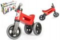 Bicicleta fara pedale Roșu FUNNY WHEELS 2în1 scaun reglabil