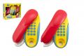 Telefoane pentru copii-plastic pe baterii 2buc distanță 8m