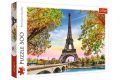 Puzzle Romantic Paris 500 piese 48x34cm cutie 40x26,5x4,5cm