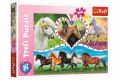 Puzzle Cai 200 piese 48x34cm într-o cutie 33x23x4cm
