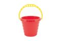 Găleată de nisip plastic 15 x 13 cm 5 culori 12 luni +
