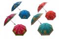 Umbrelă 66 cm cu fluier, mix de culori