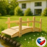 Pod din lemn de grădină - 71 cm