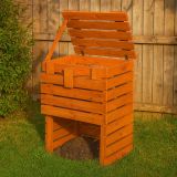 Composter din lemn de grădină - 400l