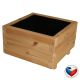 Ghiveci de flori din lemn Flor - 46 x 46 x 29 cm