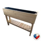 Jardinieră cu picioare înalte, 124 x 26 x 87 cm