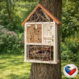 Adăpost din lemn pentru insecte 55x32x9 cm, pentru biodivers