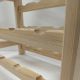 Raft de vin din lemn pentru 12 sticle