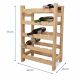 Raft de vin din lemn pentru 20 de sticle
