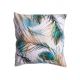 Husă de pernă Pene de păun, 45 x 45 cm