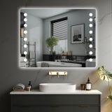 Oglindă de baie IREDA LED cu iluminare, 80 x 60 cm