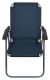 Scaun de camping pliabil LYON - albastru închis