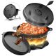 Broil-master® Fierbător din fontă cu picioare, 4 L, negru