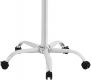Jago Tablă  flipchart pe roți, alb, 60 x 90 cm