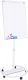 Jago Tablă Flipchart pe roți, alb, 60 x 90 cm