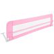 Barieră de protecție pat pentru copii, 150 cm, roz