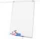 Jago Tablă flipchart cu suport de hârtie extensibil, 60 x 90
