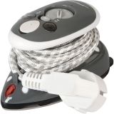 JAGO Fier de călcat cu abur de călătorie, gri, 260 - 420 W
