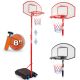 Coș de baschet cu roți, reglabil 148 - 236 cm