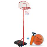 Coș de baschet cu roți, reglabil 148 - 236 cm