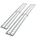 Jago Set de rampe de acces, rabatabile, 2 buc, aluminiu