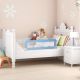 Barieră de pat , 102 cm - albastru