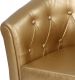 Fotoliu Chesterfield, 58 x 71 x 70 cm, auriu