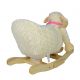 Balansoar, animale de pluș Oaia, 68 x 33 x 47 cm