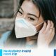 Mască de protecție, respirator FFP2, 10 bucăți