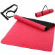Yoga saltea de fitness 190 × 100 x 0,6 cm roșu