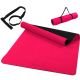 Saltea de fitness yoga 190 × 100 × 0,6 cm roz
