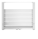 AQUAMARIN Radiator vertical de baie 1200 x 600 mm, alb