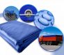 Prelată JAGO 650 g / m², ochi de aluminiu, albastru, 2 x 3 m