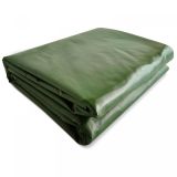 Prelată JAGO 650 g / m², ochiuri din aluminiu, verzi, 2 x3 m