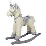 Infantastic Unicorn balansoar, 74 x 30 x 64 cm, argintiu
