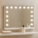 Oglindă LED de baie Aquamarin Hollywood 58 x 43 cm