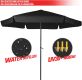 MIADOMODO Umbrelă cu mâner 300 cm, negru