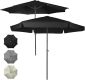 MIADOMODO Umbrelă cu mâner 300 cm, negru