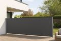 Paravan extensibil, 180 x 500 cm, antracit