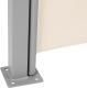 JAGO Paravan lateral extensibil, 160 x 500 cm, bej