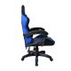Scaun de jocuri ergonomic cu perne, albastru