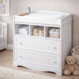 INFANTASTIC Masă de infasat, 88 cm, alb